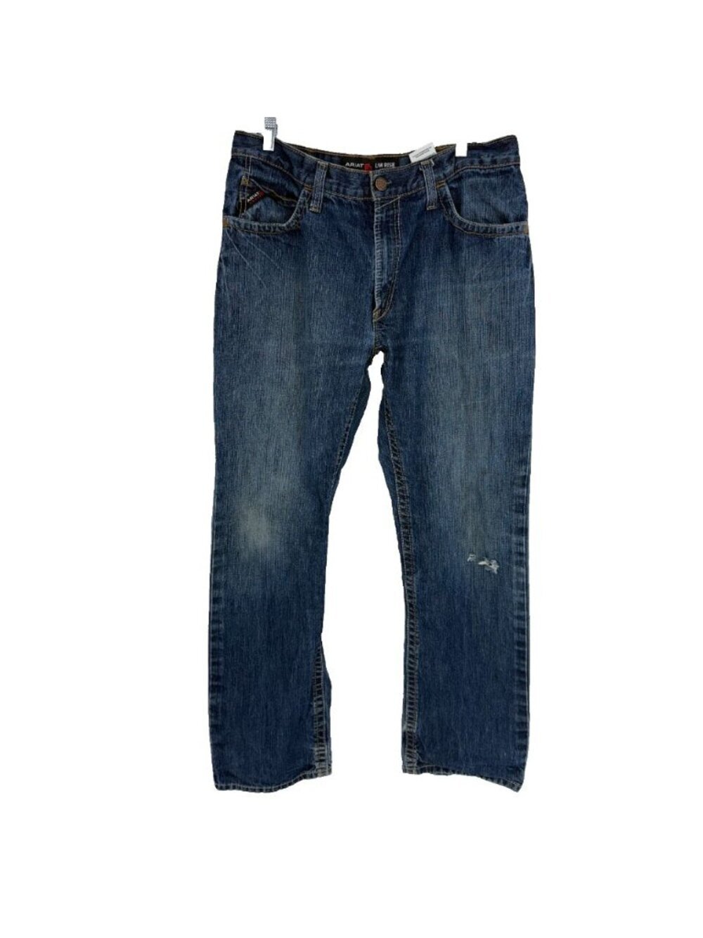 Ariat Men 36x32 FR Flame Resistant Low Rise M4 Bootcut Jean Cat2 Work Distressed